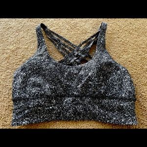 Lululemon Energy Bra Size 10 Speckle